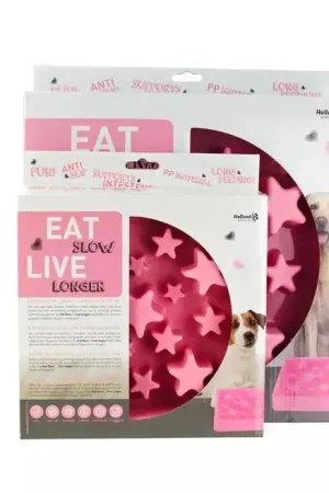 Superprijs Eat Slow Live Longer Star Pink S